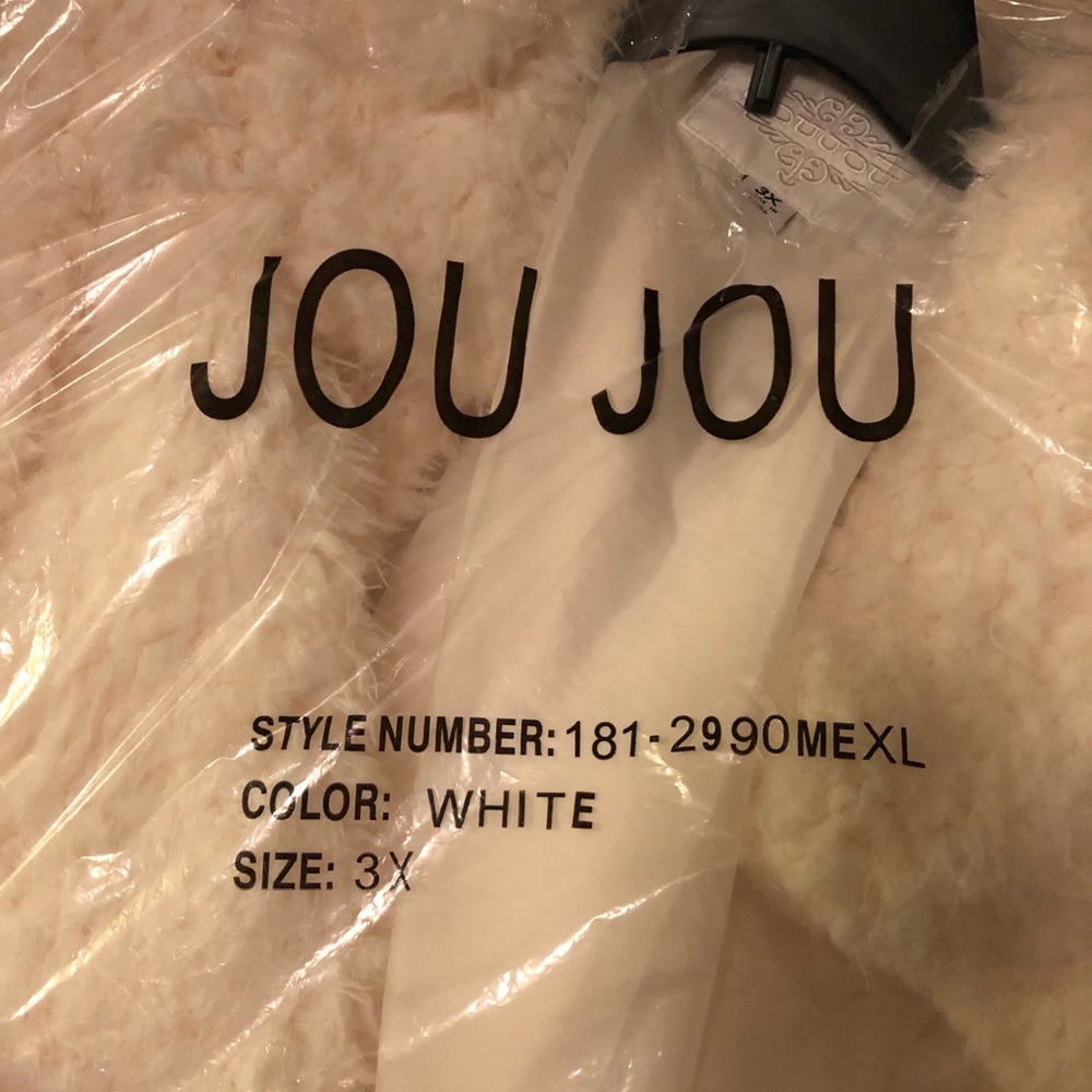 Jou Jou faux fur coat